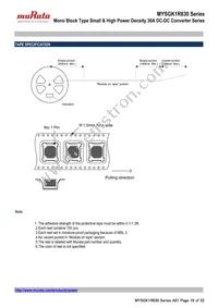 MYSGK1R830ERSR Datasheet Page 18