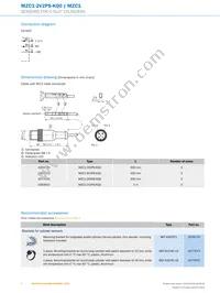 MZC1-2V2PS-KQ0 Datasheet Page 4