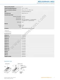 MZC1-2V2PS-KU0 Datasheet Page 3
