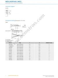 MZC1-2V2PS-KU0 Datasheet Page 4