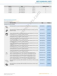 MZT7-03VNO-KP0 Datasheet Page 5