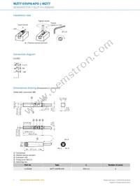 MZT7-03VPS-KP0 Datasheet Page 4