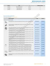 MZT8-03VNS-KP0 Datasheet Page 5