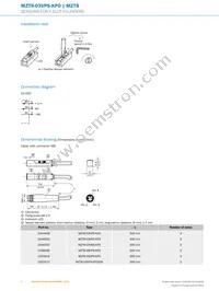 MZT8-03VPS-KP0 Datasheet Page 4