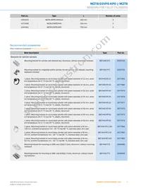 MZT8-03VPS-KP0 Datasheet Page 5
