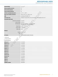 MZT8-03VPS-KQ0 Datasheet Page 3