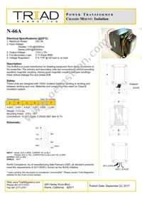 N-66A-B Datasheet Cover