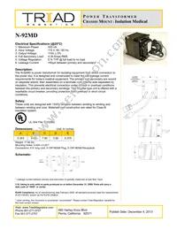 N-92MD Datasheet Cover