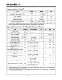 N02L63W3AT25IT Datasheet Page 4