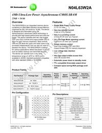 N04L63W2AT27IT Datasheet Cover