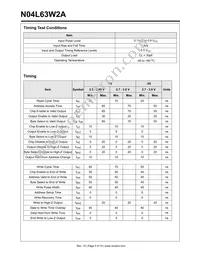 N04L63W2AT27IT Datasheet Page 5