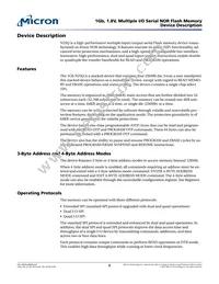 N25Q00AA11GSF40G Datasheet Page 6