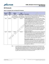 N25Q016A11EF640F TR Datasheet Page 17