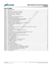 N25Q016A11ESCA0F TR Datasheet Page 5