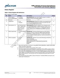 N25Q016A11ESCA0F TR Datasheet Page 20