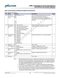 N25Q064A13ESED0F TR Datasheet Page 23