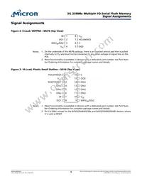 N25Q256A13EF8A0F TR Datasheet Page 9