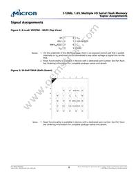 N25Q512A11G1240F TR Datasheet Page 8