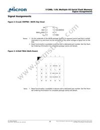 N25Q512A81GSF40F TR Datasheet Page 8