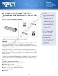 N286-01GSX-MLC Datasheet Cover
