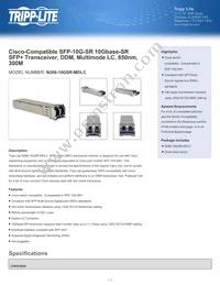 N286-10GSR-MDLC Datasheet Cover