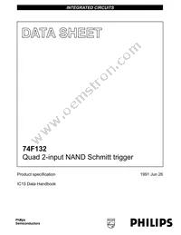 N74F132D Datasheet Cover