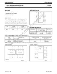 N74F139D Datasheet Page 2