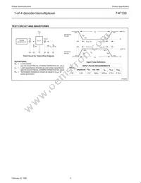 N74F139D Datasheet Page 5