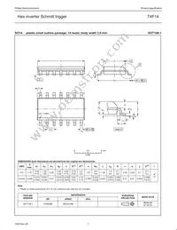 N74F14D Datasheet Page 7