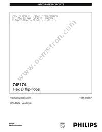 N74F174N Datasheet Cover