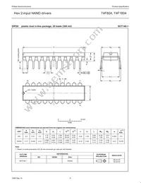 N74F1804D Datasheet Page 6