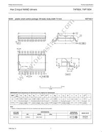 N74F1804D Datasheet Page 7