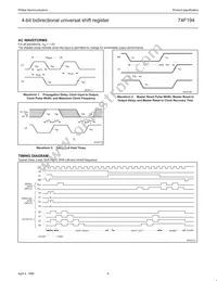 N74F194D Datasheet Page 6