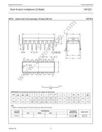 N74F253N Datasheet Page 8