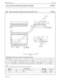 N74F299D Datasheet Page 11