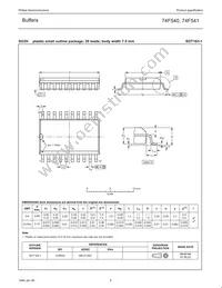 N74F540D Datasheet Page 9