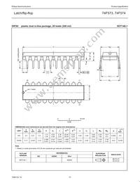 N74F573DB Datasheet Page 10