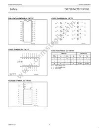 N74F757D Datasheet Page 4