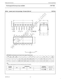 N74F786D Datasheet Page 9