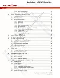 N79E875RALG Datasheet Page 3