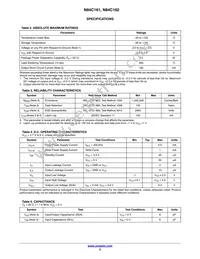 N84C162WD45TG Datasheet Page 3