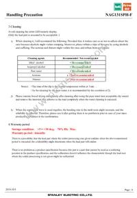 NAG131SPH-F Datasheet Page 8