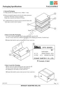 NAG131SPH-F Datasheet Page 10