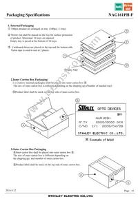 NAG161PH-F Datasheet Page 10