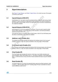 NAND02GW3B2AN6F Datasheet Page 17