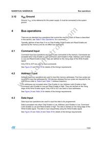 NAND02GW3B2AN6F Datasheet Page 19