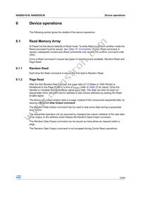 NAND02GW3B2AN6F Datasheet Page 23