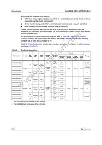 NAND04GR3B2DN6E Datasheet Page 8