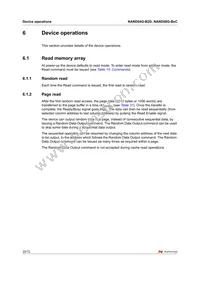 NAND04GR3B2DN6E Datasheet Page 22