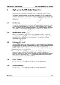 NAND08GAH0JZC5E Datasheet Page 17